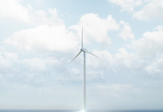 Offshore wind with glowlines