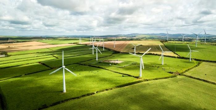 Bridging the gap to Net Zero Wind turbine fields in Cornwall